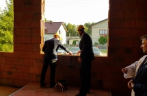 Uroczystość wmurowania aktu erekcyjnego
