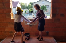 Uroczystość wmurowania aktu erekcyjnego