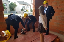 Uroczystość wmurowania aktu erekcyjnego