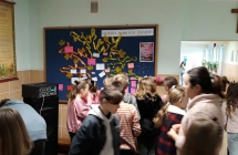 Uczniowie SP w Dziadowicach podczas Tygodnia DOBRYCH RELACJI