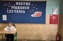 Uczennica klasy IV
