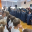 Pasowanie na uczniow przez dyrektora szkoly.