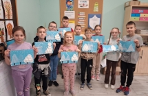 Uczniowie klasy III podczas warsztatów terapeutycznych