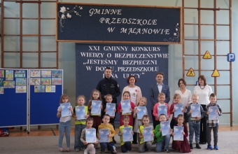 Uczestniczy XXI Konkursu Wiedzy o Bezpieczenstwie
