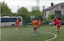 Uczniowie SP w Dziadowicach na eliminacjach do ogolnopolskiego Turnieju Z Podworka na Stadion o Puchar Tymbarku (2)