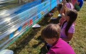 klasa 2 maluje lake przyjazni na folii (1)